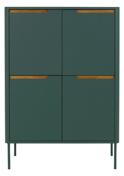 Zielona komoda Tenzo Switch, 90x128 cm