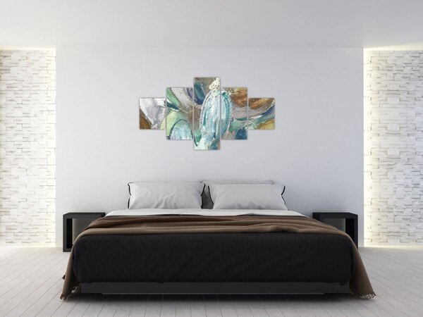 Obraz - Abstrakcyjny obraz postaci (125x70 cm)