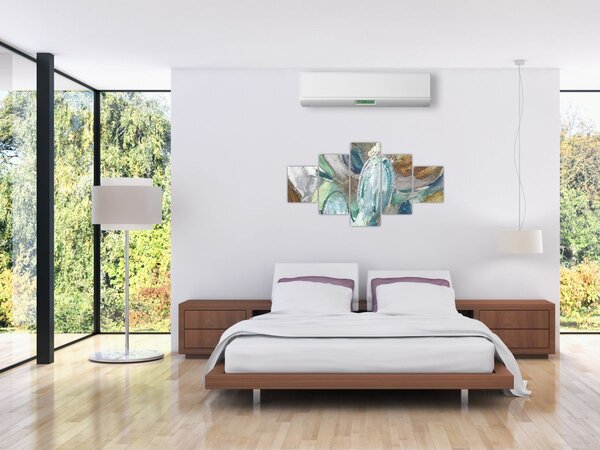 Obraz - Abstrakcyjny obraz postaci (125x70 cm)