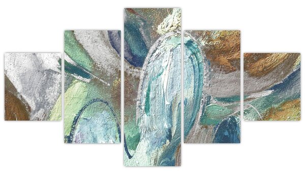 Obraz - Abstrakcyjny obraz postaci (125x70 cm)