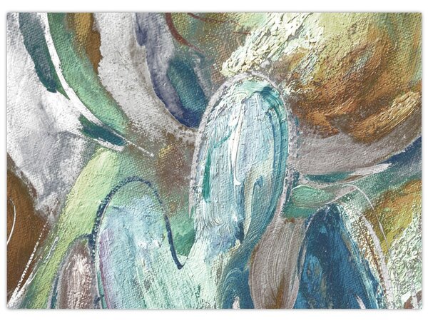 Obraz - Abstrakcyjny obraz postaci (70x50 cm)
