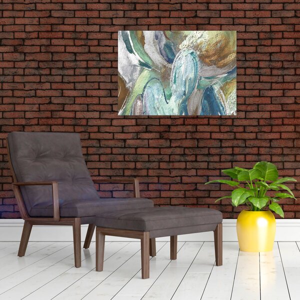 Obraz - Abstrakcyjny obraz postaci (70x50 cm)
