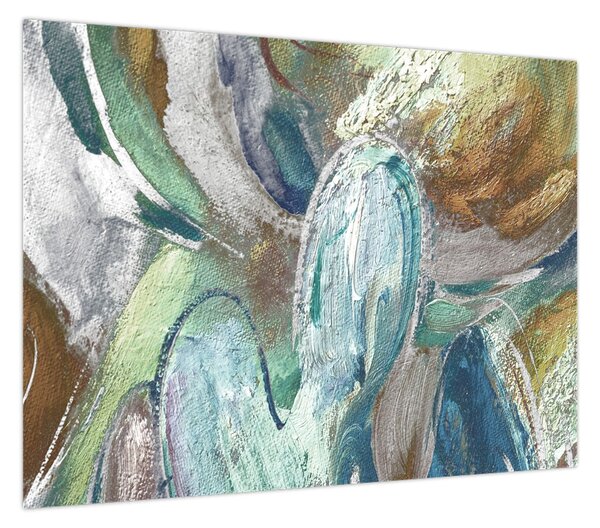 Obraz - Abstrakcyjny obraz postaci (70x50 cm)