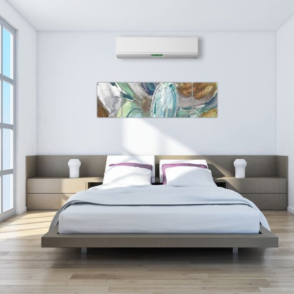 Obraz - Abstrakcyjny obraz postaci (170x50 cm)