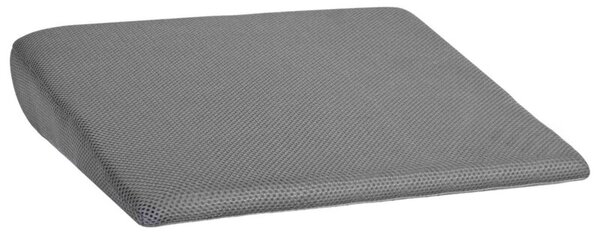 Poduszka na siedzisko szary 39 x 38 x 8,5 cm pianka pu
