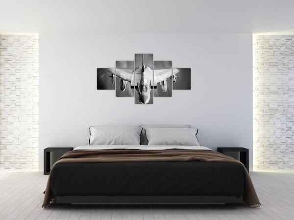 Obraz - Samolot (125x70 cm)