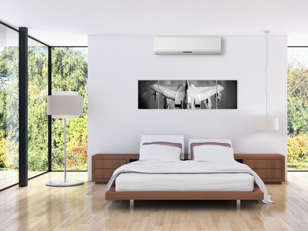 Obraz - Samolot (170x50 cm)