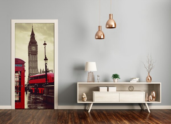 Fototapeta samoprzylepna na drzwi Big Ben Londyn