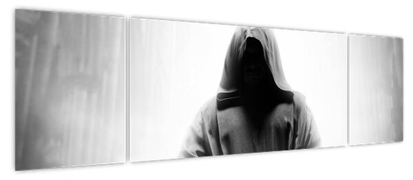 Obraz - Mnich w klasztorze (170x50 cm)