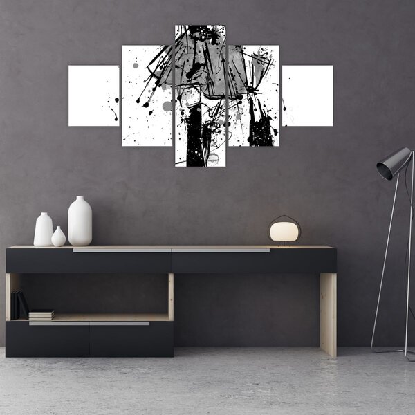 Obraz - Pokaz mody (125x70 cm)