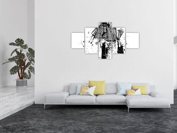 Obraz - Pokaz mody (125x70 cm)