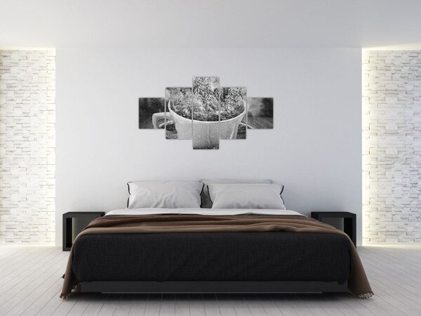 Obraz - Filiżanka natury (125x70 cm)