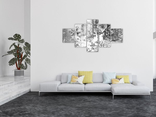 Obraz - Romantyczny ogród (125x70 cm)