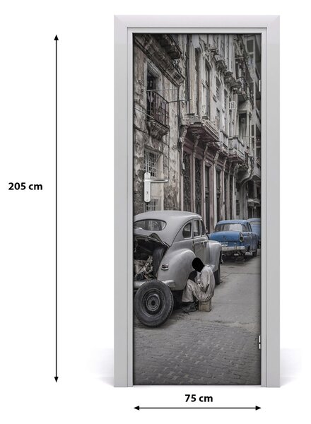 Fototapeta samoprzylepna na drzwi Hawana