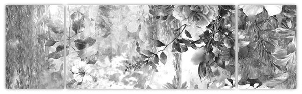 Obraz - Romantyczny ogród (170x50 cm)