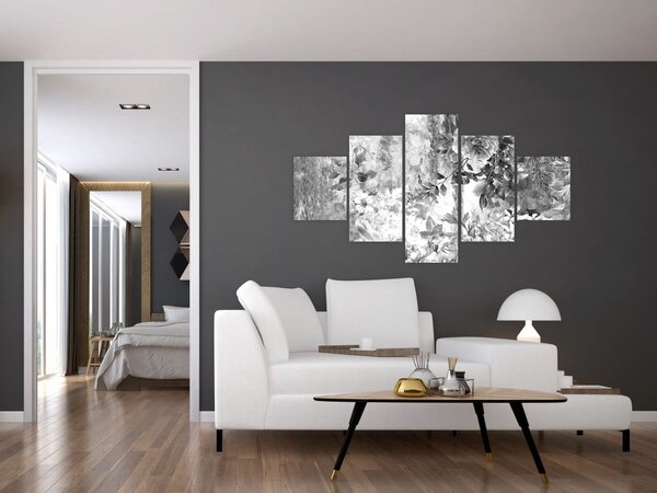 Obraz - Romantyczny ogród (125x70 cm)