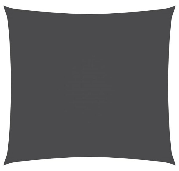 Żagiel ogrodowy, tkanina oxford, kwadrat, 2,5x2,5 m, antracyt