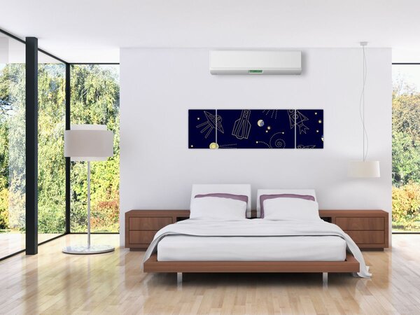 Obraz - Wszechświat (170x50 cm)