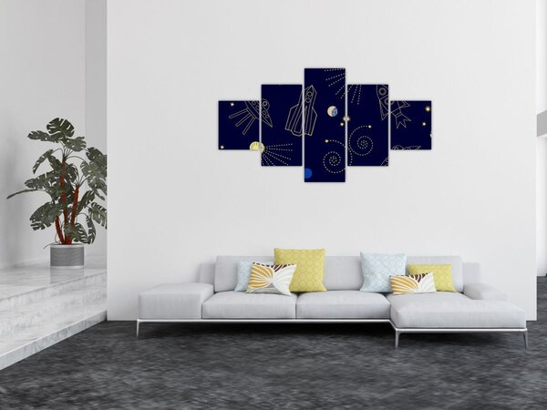 Obraz - Wszechświat (125x70 cm)