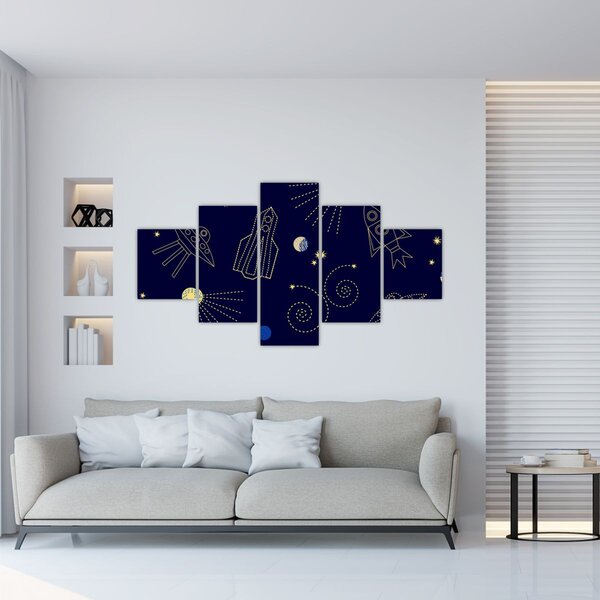Obraz - Wszechświat (125x70 cm)