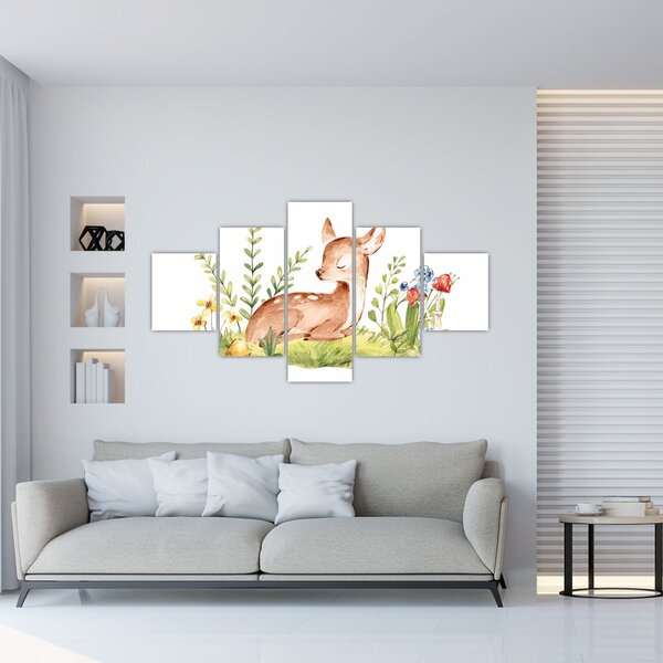 Obraz - Mały płowy (125x70 cm)