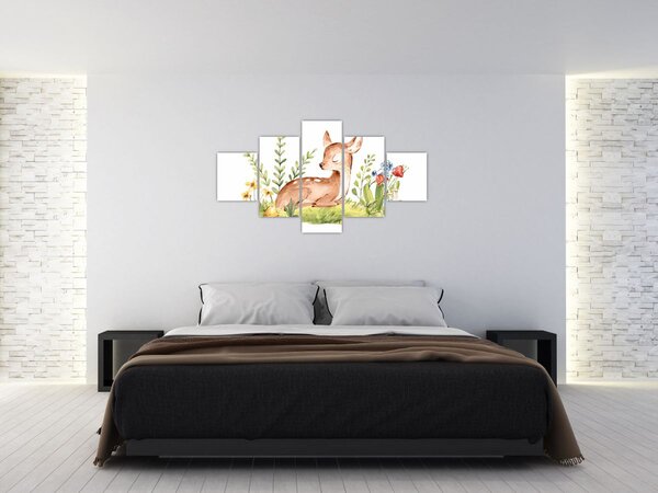 Obraz - Mały płowy (125x70 cm)