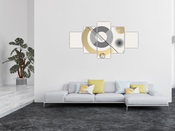 Obraz - Kształty geometryczne N⁰2 (125x70 cm)