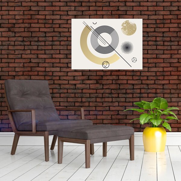 Obraz - Kształty geometryczne N⁰2 (70x50 cm)