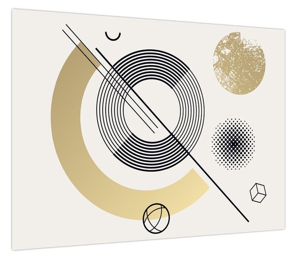 Obraz - Kształty geometryczne N⁰2 (70x50 cm)