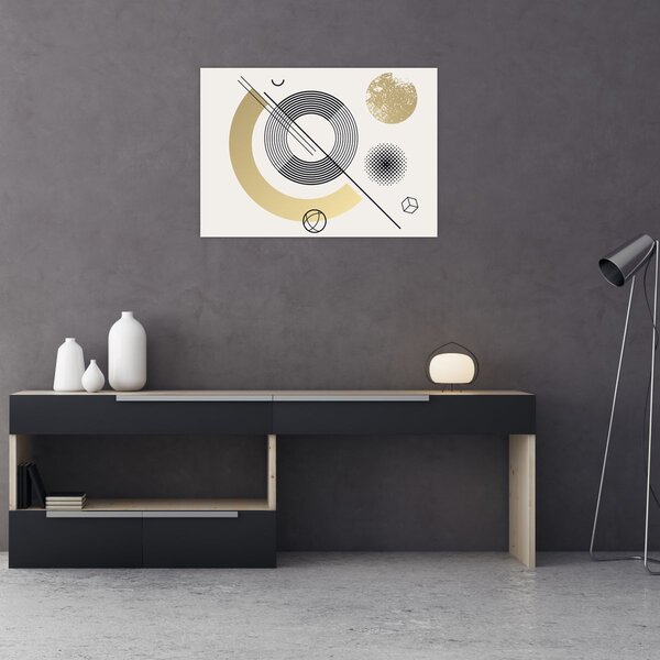 Obraz - Kształty geometryczne N⁰2 (70x50 cm)