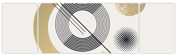 Obraz - Kształty geometryczne N⁰2 (170x50 cm)