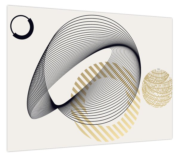 Obraz - Kształty geometryczne N⁰3 (70x50 cm)