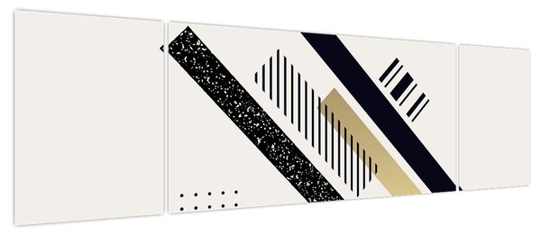 Obraz - Kształty geometryczne N⁰5 (170x50 cm)