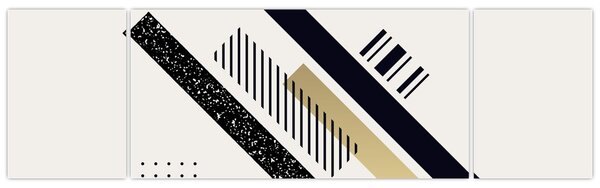 Obraz - Kształty geometryczne N⁰5 (170x50 cm)