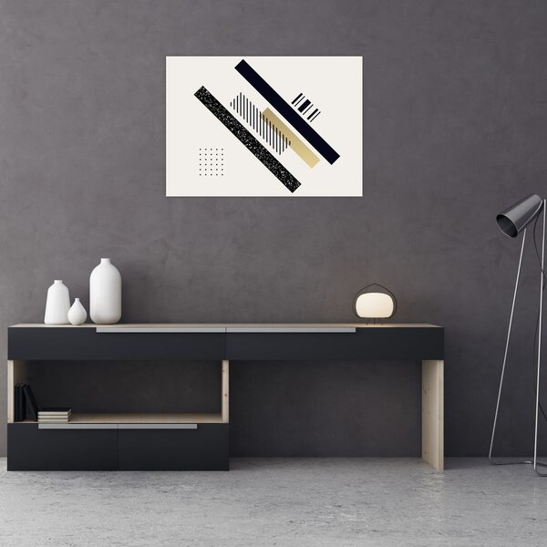 Obraz - Kształty geometryczne N⁰5 (70x50 cm)