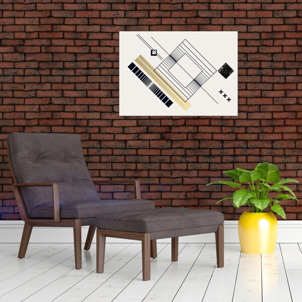 Obraz - Kształty geometryczne N⁰6 (70x50 cm)