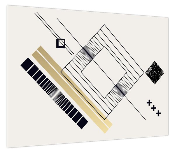 Obraz - Kształty geometryczne N⁰6 (70x50 cm)