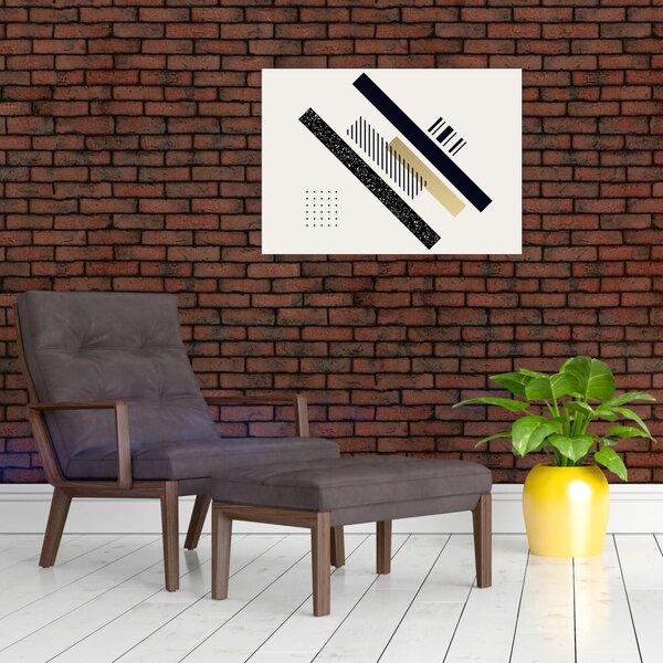 Obraz - Kształty geometryczne N⁰5 (70x50 cm)