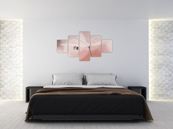 Obraz - Kropla rosy (125x70 cm)
