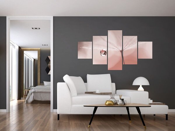 Obraz - Kropla rosy (125x70 cm)