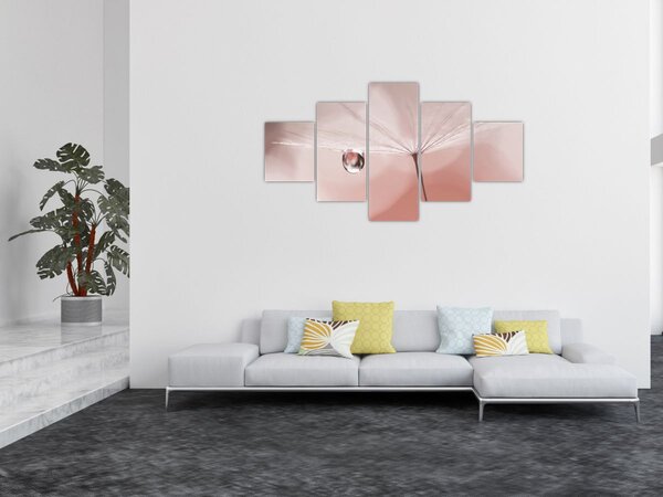Obraz - Kropla rosy (125x70 cm)