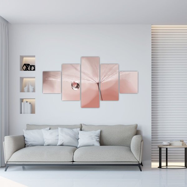 Obraz - Kropla rosy (125x70 cm)