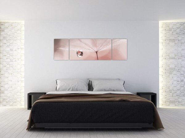 Obraz - Kropla rosy (170x50 cm)