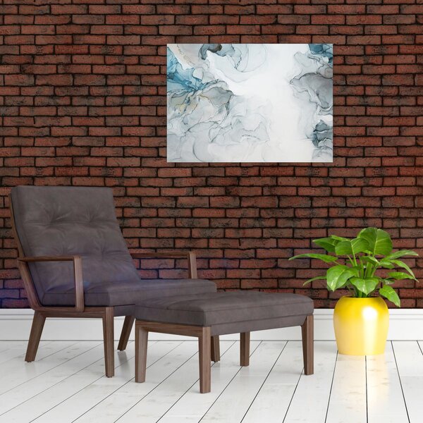 Obraz - Niebieski marmur (70x50 cm)