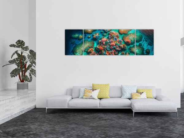 Obraz - Widok na morze (170x50 cm)