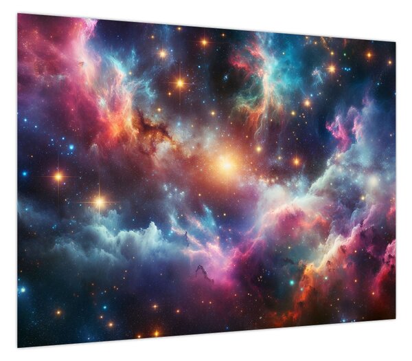 Obraz - Ciemny kosmos (70x50 cm)