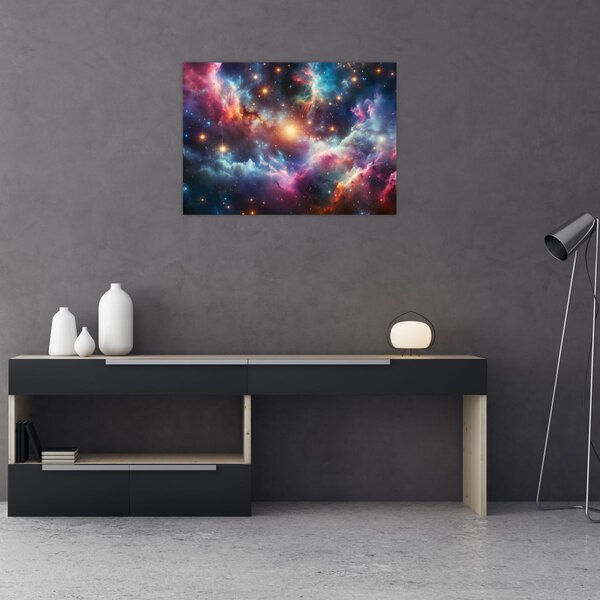 Obraz - Ciemny kosmos (70x50 cm)