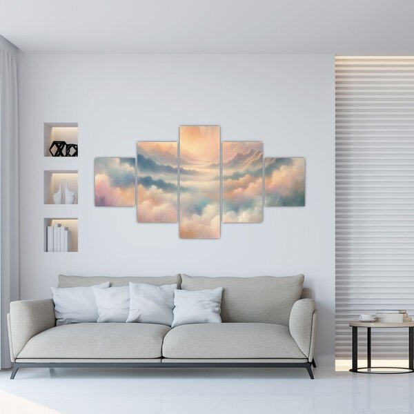 Obraz - Chmury (125x70 cm)