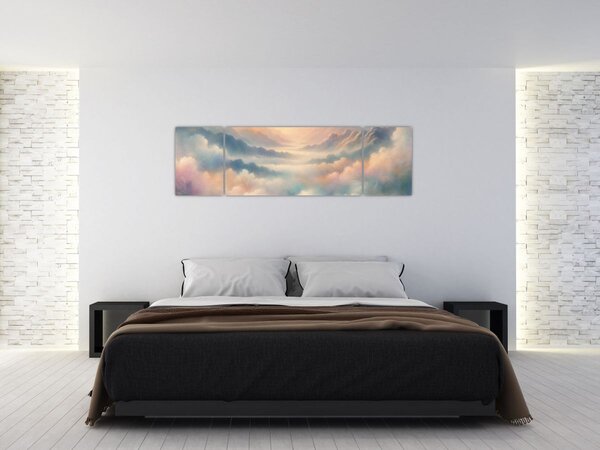 Obraz - Chmury (170x50 cm)