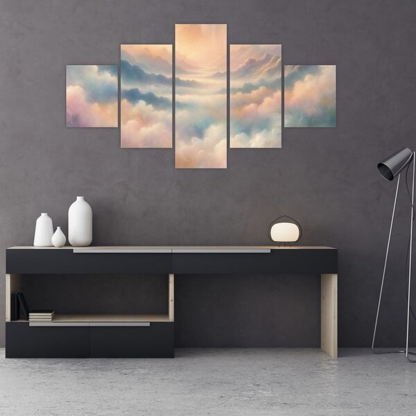 Obraz - Chmury (125x70 cm)